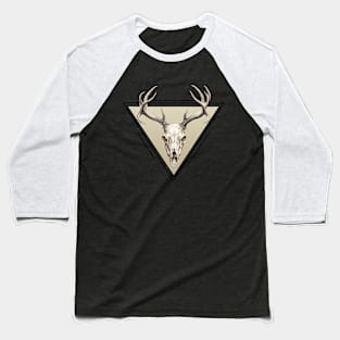 Wendigo Skull Baseball T-Shirt